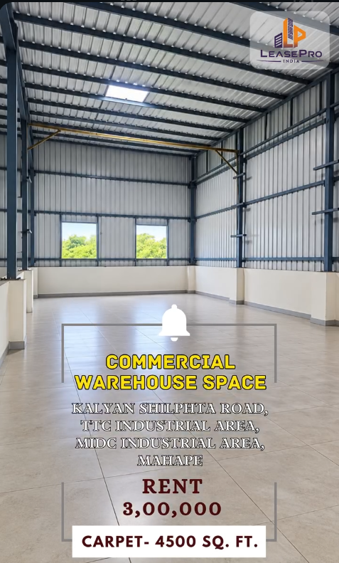 Commercial Warehouses Space